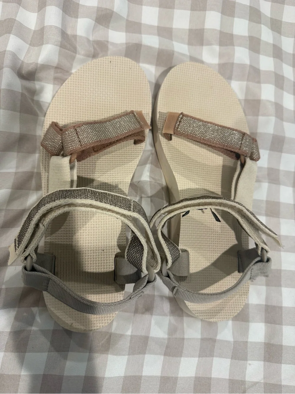 Teva Neutral Multicolor Strap Sandals